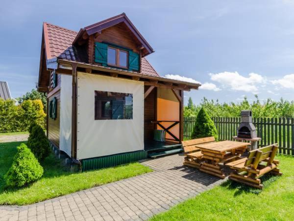 Vila Apartamentowe Domki Drewniane Colorado Karwia Exteriér fotografie