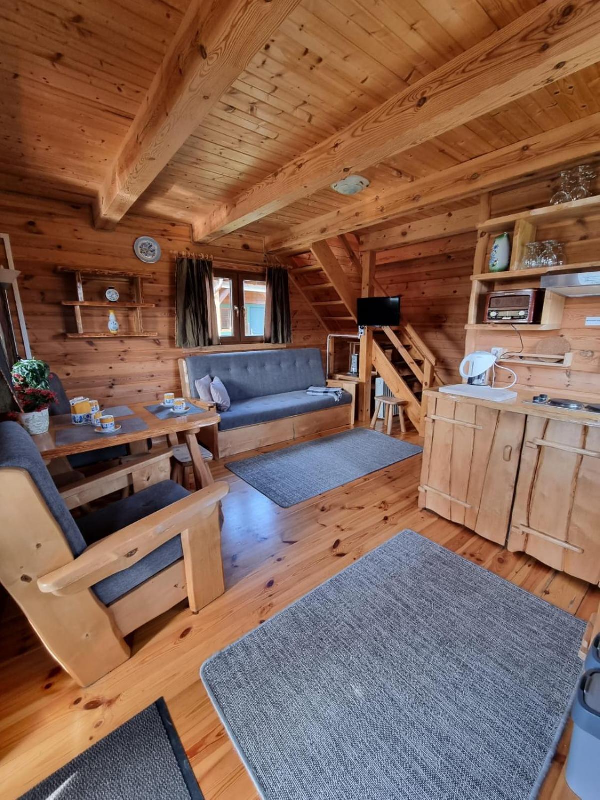 Vila Apartamentowe Domki Drewniane Colorado Karwia Exteriér fotografie